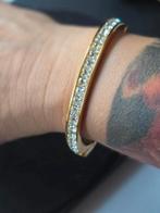Supermooie vintage Swarovski armband- verguld, Sieraden, Tassen en Uiterlijk, Armbanden, Ophalen of Verzenden, Zo goed als nieuw