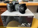 Pentax K5 te koop,  compleet en als nieuw 3120 click’s, Audio, Tv en Foto, Fotocamera's Digitaal, Ophalen of Verzenden, Zo goed als nieuw