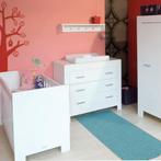 Bopita (serie Merel) ledikant+matras, commode en wandplank, Ophalen, Zo goed als nieuw, Jongetje of Meisje