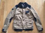 G-star RAW, jack met spijkerstof stukken - S, G-Star Raw, Blauw, Ophalen of Verzenden, Zo goed als nieuw