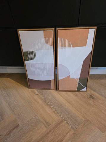 Mooie abstract canvas doeken NIEUW  beschikbaar voor biedingen