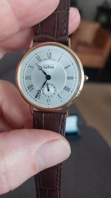Monnard Gold Watches gouden horloge 14 karaat goedlopend beschikbaar voor biedingen