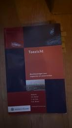 Toezicht beschouwingen over inspecties en autoriteiten, Ophalen of Verzenden, Beta, Zo goed als nieuw, WO