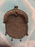 Schattige Chatelaine zilveren net portemonnee, Ophalen of Verzenden, Zilver