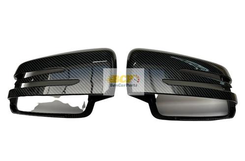 Zijspiegelkappen Carbon look geschikt voor Mercedes W218 W21, Auto-onderdelen, Spiegels, Nieuw, Ophalen of Verzenden