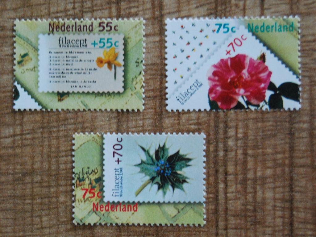 Nederland 1396 t/m 1419, zegels uit jaar 1988., Postzegels en Munten, Postzegels | Nederland, Ophalen of Verzenden, Na 1940, Postfris