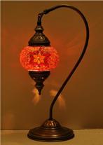 Diverse Oosterse Arabische tafellamp zwanenhals glasmozaiek, Oosters Arabisch 1001nacht Boho Ibiza Marrakech Marokkaans Turks