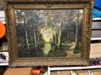 Schilderij landschap, Antiek en Kunst, Kunst | Schilderijen | Klassiek, Ophalen of Verzenden