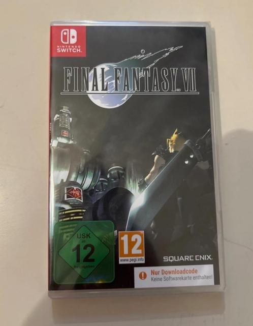 Final Fantasy VII, Spelcomputers en Games, Games | Nintendo Switch, Zo goed als nieuw, Role Playing Game (Rpg), 1 speler, Vanaf 12 jaar