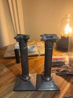 19e eeuws zilveren kandelaar set, Antiek en Kunst, Ophalen of Verzenden, Zilver