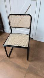 Zwarte Cesca Breuer stoel made in Italy, Ophalen, Zo goed als nieuw, Zwart, Eén