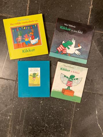 Kikker boeken - Max Velthuijs - 4 stuks beschikbaar voor biedingen