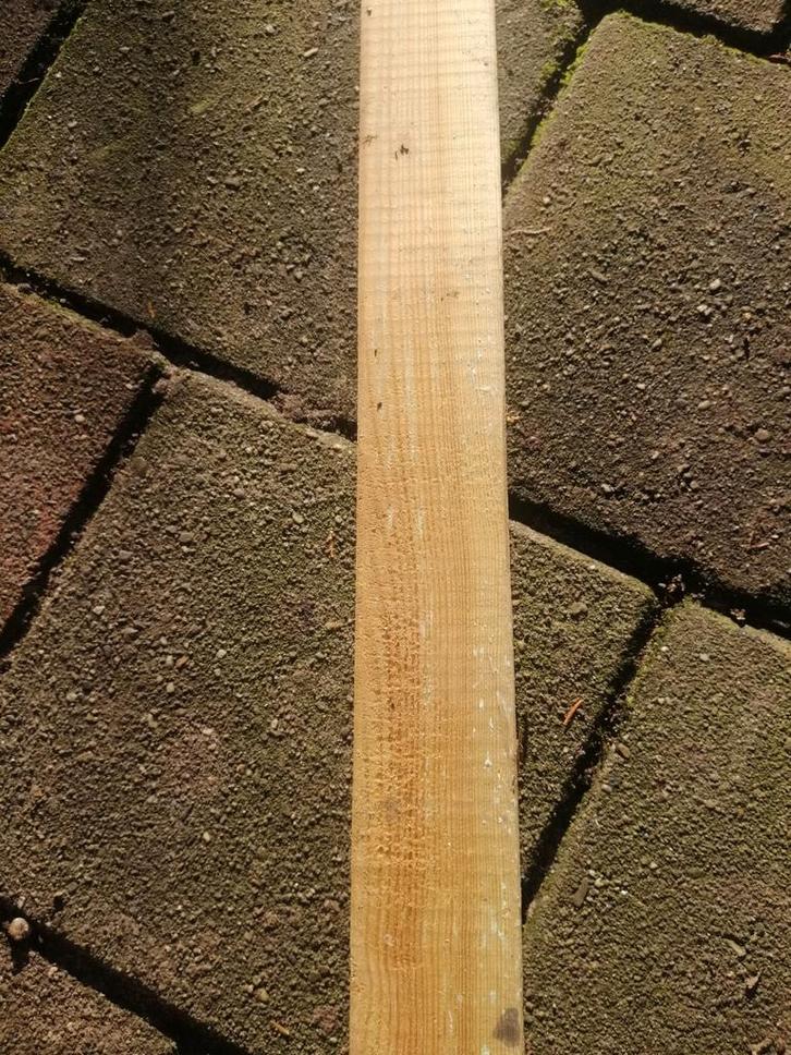 Houten Balk - Diverse Afmetingen, Doe-het-zelf en Verbouw, Hout en Planken, Gebruikt, Balk, Vuren, 200 tot 250 cm, 50 mm of meer