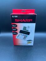 Sharp rekenmachine - EL1501 - wit - 12 digit, Diversen, Rekenmachines, Sharp, Dtrendingshop@gmail.com, Verzenden, Zo goed als nieuw