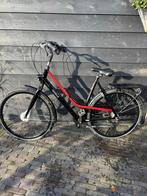 Gazelle CityGo C3 Damesfiets - Rood/Zwart - Goede Staat, 56 cm of meer, Ophalen, Gebruikt, Versnellingen