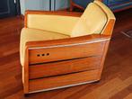 Schuitema decoforma fauteuil Art deco. Met/zonder hoofdsteun, Ophalen of Verzenden, 75 tot 100 cm, Metaal, Art deco.