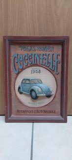 Prachtig authentiek houten pubbord Volkswagen Kever, Antiek en Kunst, Ophalen of Verzenden