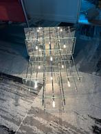 Moderne glazen hanglamp, Ophalen of Verzenden, Zo goed als nieuw, Glas, 75 cm of meer