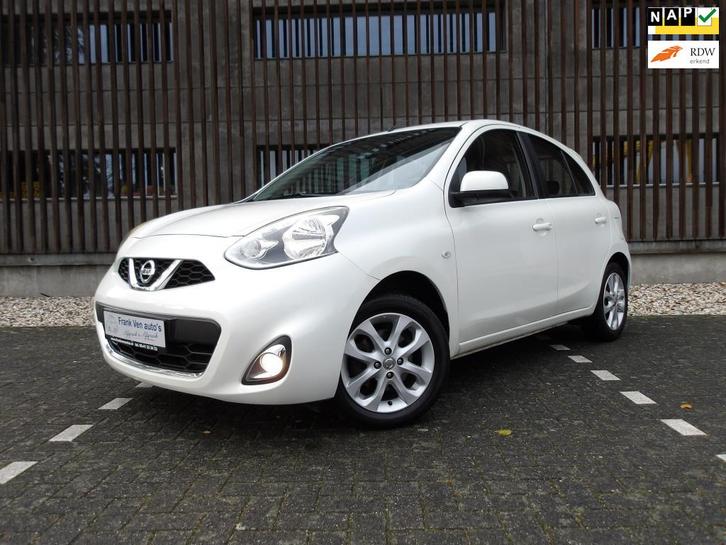 Nissan Micra 1.2 DIG-S Acenta/5drs/AIRCO/CRUISE/98pkTURBO/lm, Auto's, Nissan, Bedrijf, Te koop, Micra, ABS, Airbags, Airconditioning