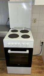 BEKO elektrisch fornuis + oven, Witgoed en Apparatuur, Fornuizen, Ophalen, Gebruikt, 4 kookzones, 85 tot 90 cm