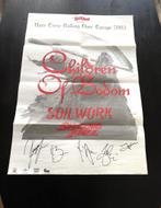 Children Of Bodom 2003 tour poster "gesigneerd", Verzamelen, Ophalen of Verzenden, Zo goed als nieuw, Poster, Artwork of Schilderij