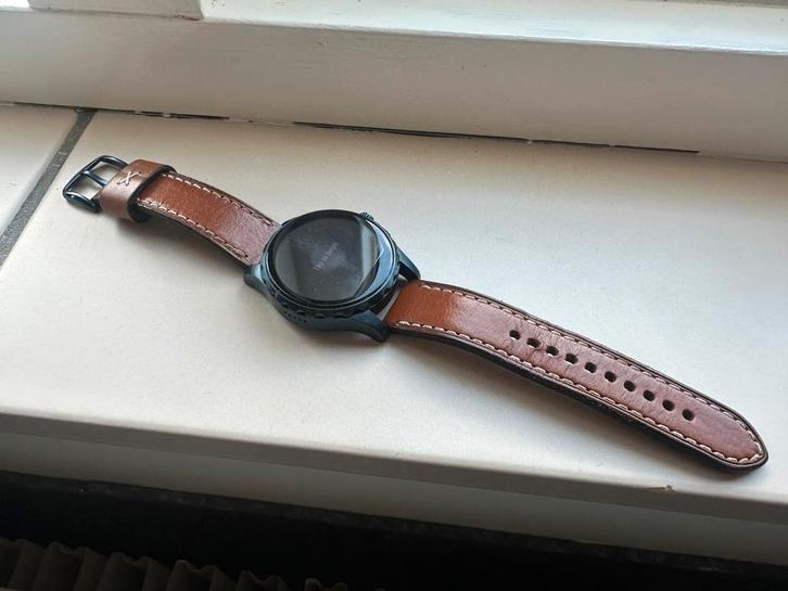 Fossil Q Marshal Smart Watch, Sieraden, Tassen en Uiterlijk, Smartwatches, Zo goed als nieuw, Android, Zwart, Ophalen of Verzenden