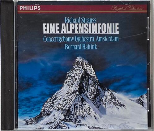 Strauss - Eine Alpensinfonie - Haitink / Concertgebouworkest, Cd's en Dvd's, Cd's | Klassiek, Zo goed als nieuw, Orkest of Ballet