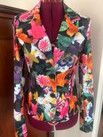 Mooi gebloemd jasje maat S, Ophalen of Verzenden, Zo goed als nieuw, Maat 38/40 (M)