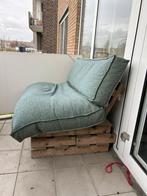 Pallet bankje, perfect voor balkon, Tuin en Terras, Tuinbanken, Ophalen, Gebruikt, Hout