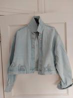 Spijkerjasje zara s/m lichtblauw, Kleding | Dames, Ophalen of Verzenden, Zo goed als nieuw, Maat 34 (XS) of kleiner, Blauw