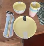 Kinderservies Pastel - Nieuw, Huis en Inrichting, Keuken | Servies, Overige materialen, Nieuw, Ophalen of Verzenden, Effen