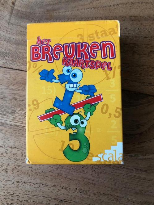 Het breuken kaartspel van Scala, Hobby en Vrije tijd, Gezelschapsspellen | Kaartspellen, Zo goed als nieuw, Een of twee spelers