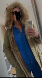 iQ Berlin parka, Kleding | Dames, Jassen | Winter, Maat 42/44 (L), Ophalen of Verzenden, Groen, Gedragen