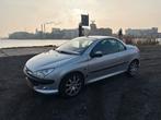 Peugeot 206cc 2.0, Auto's, Peugeot, Stof, Zwart, 4 cilinders, Cabriolet