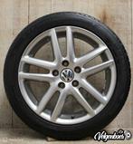 Volkswagen velgen + zomerbanden | 17 inch!, Gebruikt, Banden en Velgen, 17 inch, Personenwagen