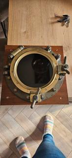 Antieke Patrijspoort met Armour Plate Glass, Antiek en Kunst, Ophalen