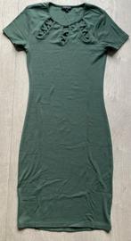 Groene jurk van Coolcat Maat S, Ophalen of Verzenden, Zo goed als nieuw, Coolcat, Maat 36 (S)