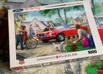 Eurographics puzzel 1000 stukjes Ford Mustang 1968, Ophalen of Verzenden, 500 t/m 1500 stukjes, Legpuzzel