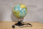 Vintage globe wereldbol lamp Tecnodidattica, Huis en Inrichting, 2e hands, Ophalen of Verzenden, 2e hands, 2e hands