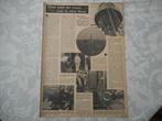 Drijvende vuurtorens. Lichtschip Maas. 1939., Ophalen of Verzenden, 1920 tot 1940, Nederland, Knipsel(s)