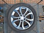 Mercedes C Klasse Velgen met Winterbanden, Auto-onderdelen, Ophalen, Gebruikt, Banden en Velgen, 17 inch