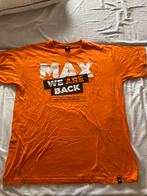 Grand Prix shirts Max Verstappen Nieuw, Kleding | Heren, T-shirts, Nieuw, Oranje, Ophalen of Verzenden, Maat 56/58 (XL)