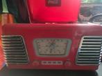 Retro vintage coca cola radio en platenspeler, Audio, Tv en Foto, Zo goed als nieuw, USB-aansluiting, Platenspeler, Ophalen
