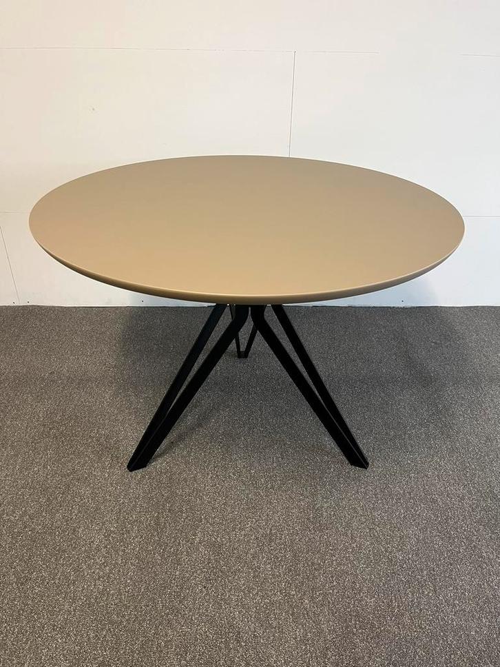 Ronde eettafel Fenix Castoro Ottowa 130cm, Huis en Inrichting, Tafels | Eettafels, Nieuw, 100 tot 150 cm, 100 tot 150 cm, Vier personen