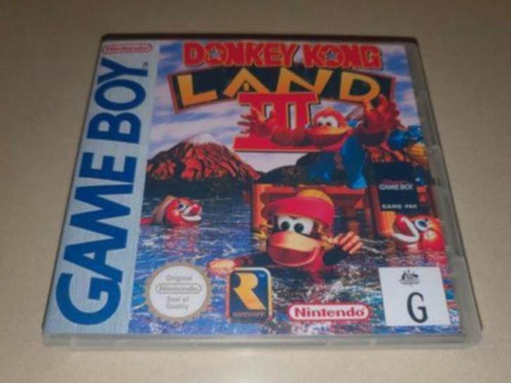 Donkey Kong Land 3 Game Boy GB Game Case, Spelcomputers en Games, Games | Nintendo Game Boy, Zo goed als nieuw, Verzenden