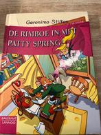 Geronimo Stilton - De rimboe in met Patty Spring, Fictie algemeen, Geronimo Stilton, Ophalen of Verzenden, Zo goed als nieuw