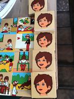Vintage houten educatief spel omgaan met gevoelens, Ophalen of Verzenden, 10 tot 50 stukjes, Zo goed als nieuw