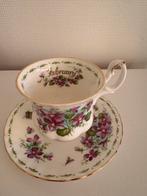 Royal Albert- February, Verzamelen, Ophalen of Verzenden, Zo goed als nieuw, Porselein, Kop en/of schotel
