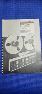 REVOX handleiding, Ophalen of Verzenden