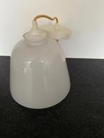 Vintage Lampenkap glas, Huis en Inrichting, Lampen | Hanglampen, Gebruikt, Vintage, Ophalen of Verzenden, Glas
